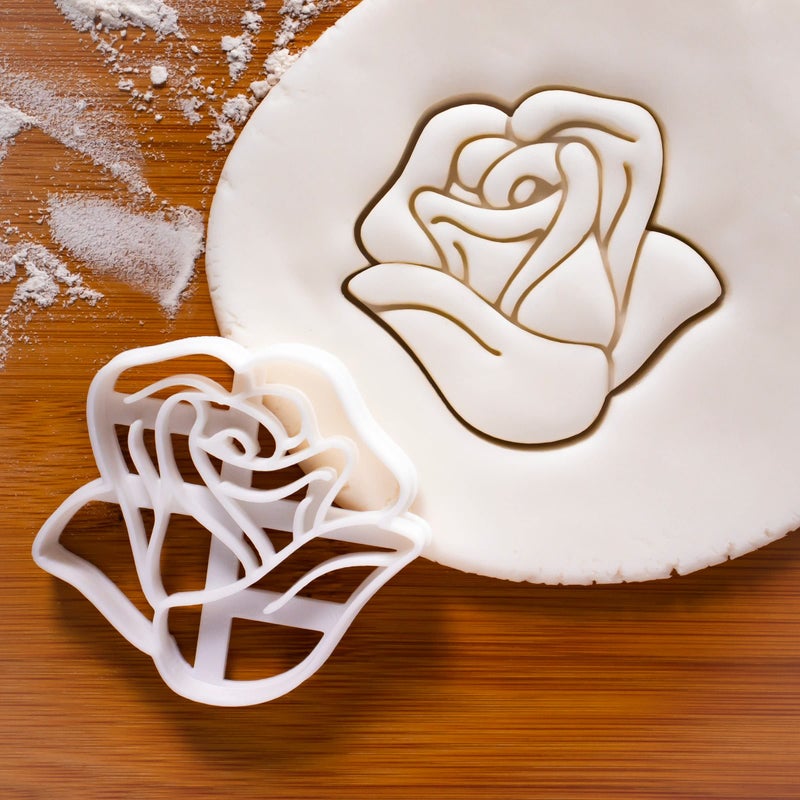 Bakerlogy Rose cookie cutter, 1 piece - Bakerlogy - Image 2